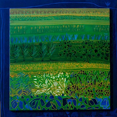 Paesaggio in blu